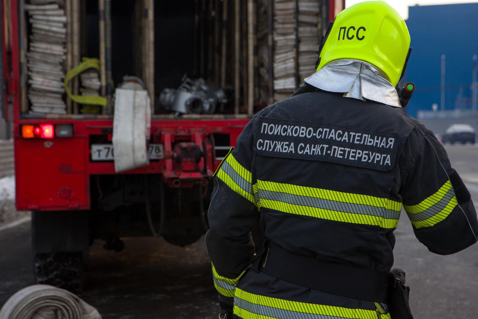 Балкон квартиры заполыхал во Фрунзенском районе