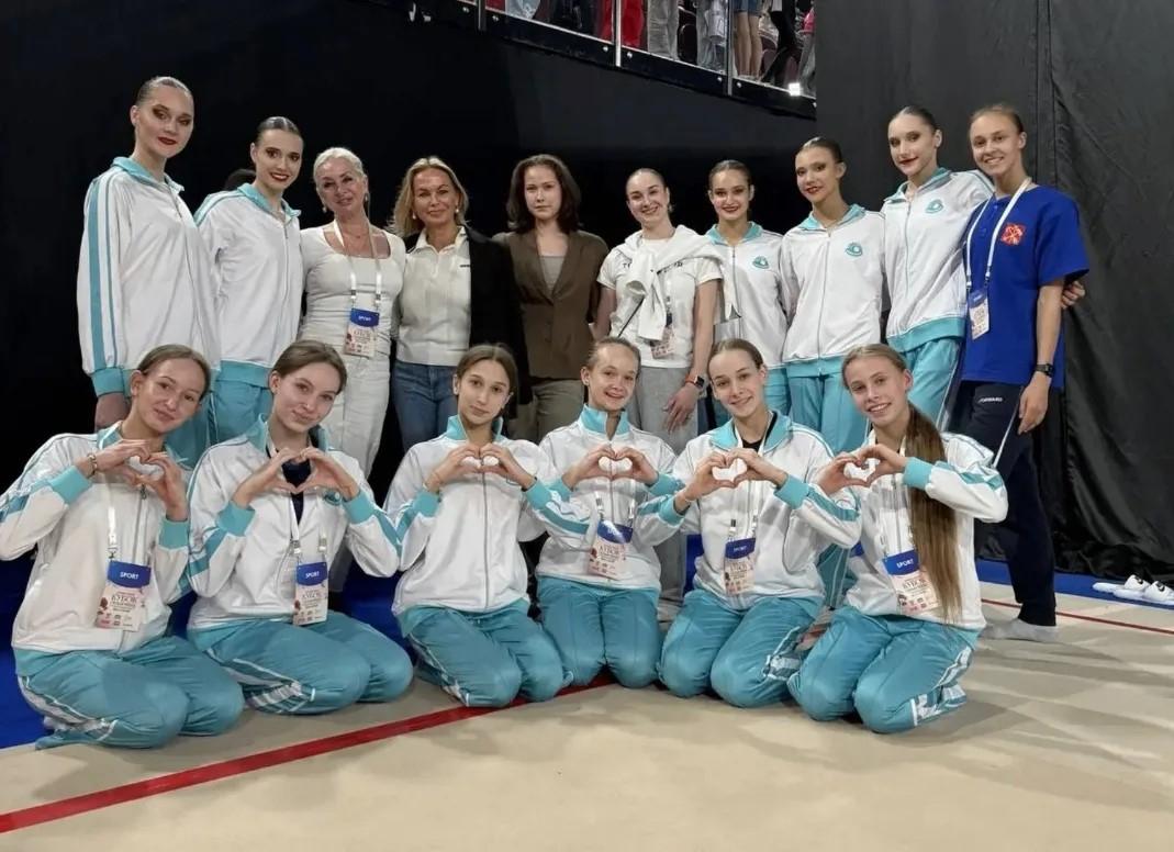Петербургская гимнастка Мария Борисова завоевала золото и два серебра на «Кубке сильнейших»