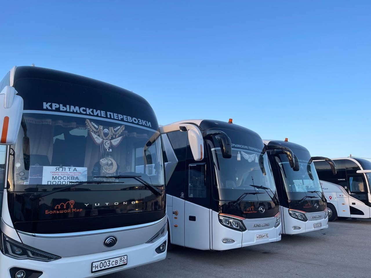 С 27 марта между Петербургом и Севастополем запустят прямой автобус через новые регионы