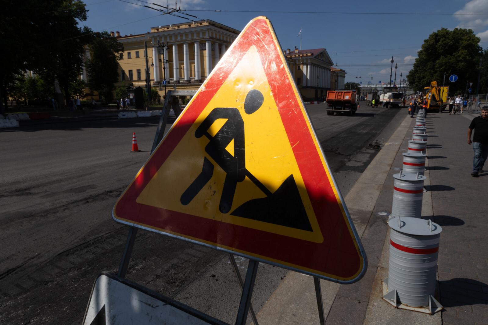 Съезд с Витебского проспекта перекроют с 23 апреля