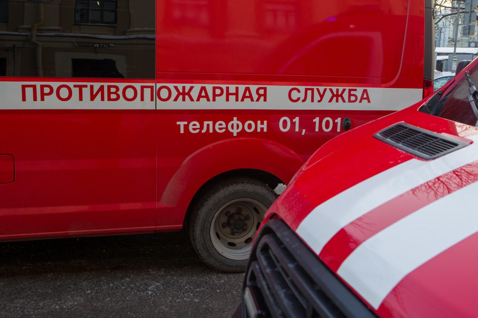 В квартире на Большевиков разгорелся пожар