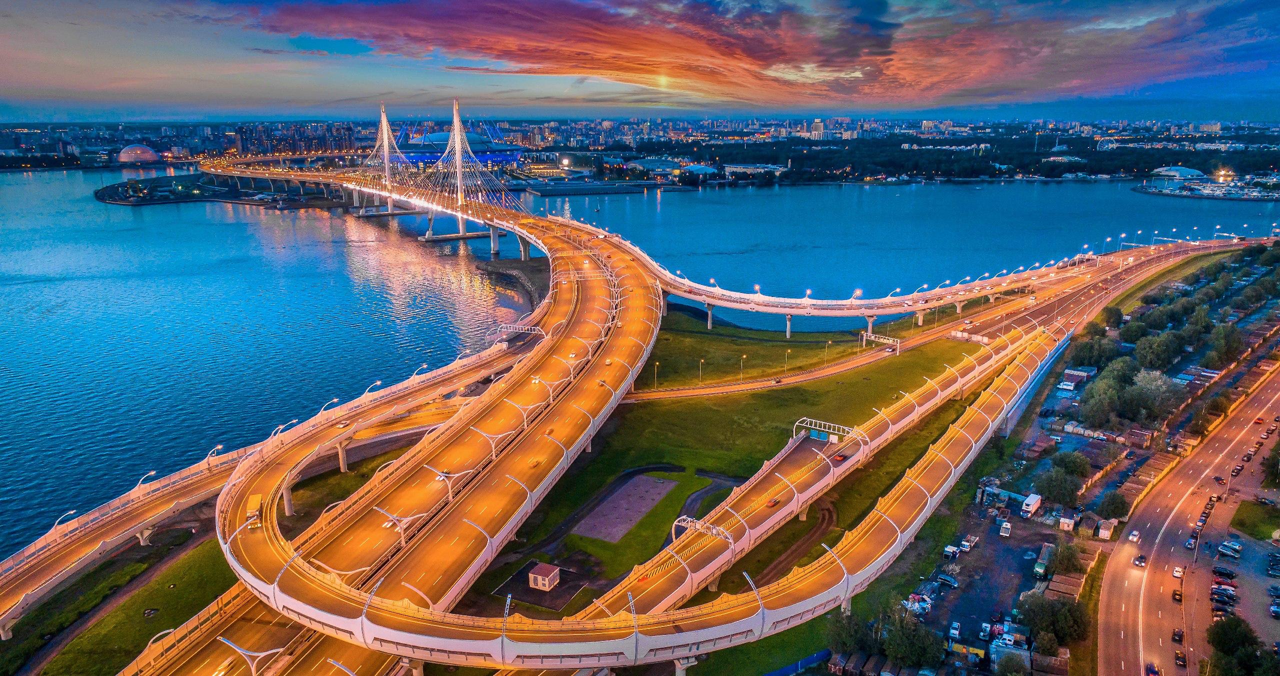В Петербурге с 25 по 27 февраля ограничат движение на съездах ЗСД
