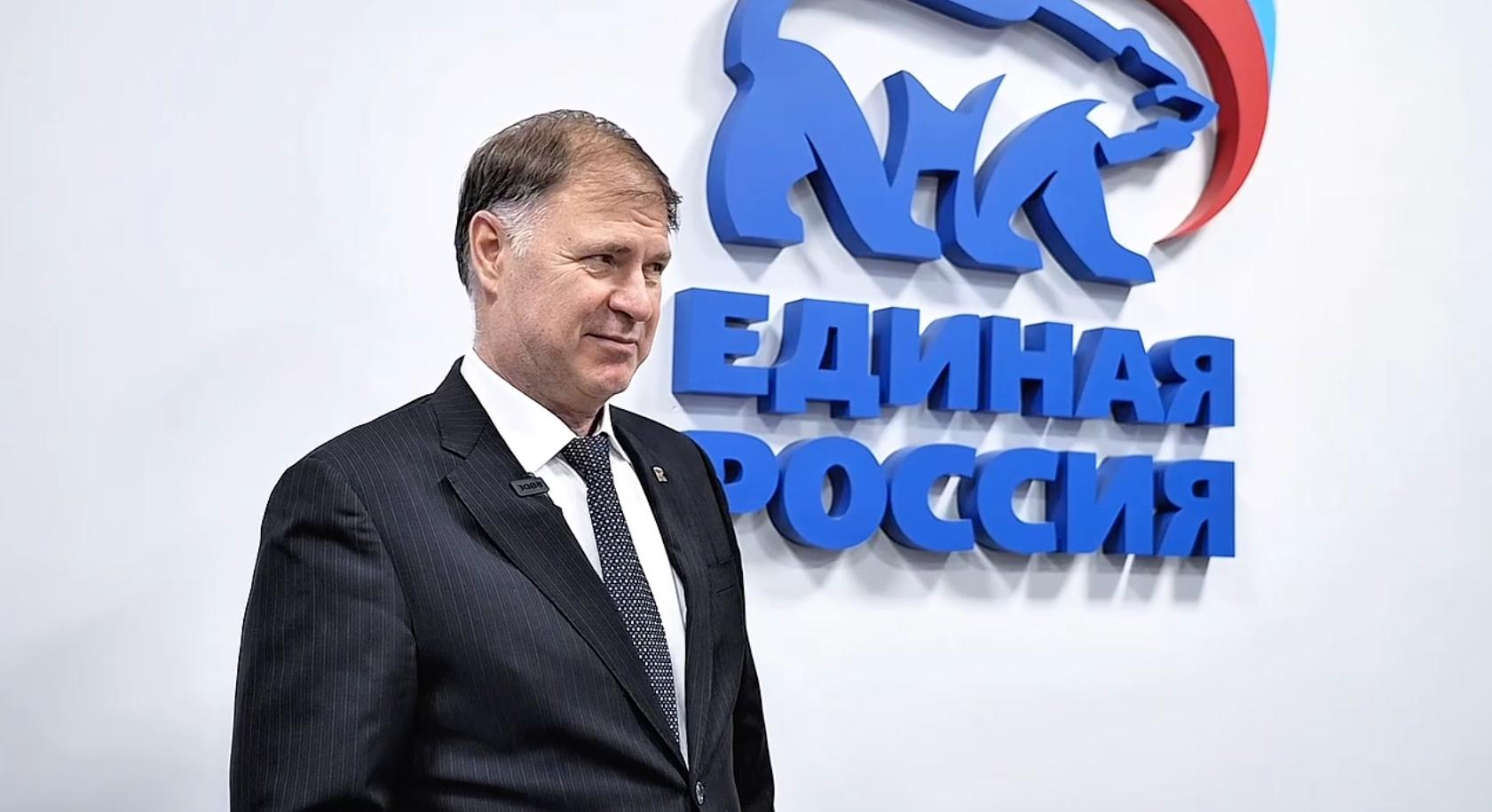 Всеволод Беликов подал документы на праймериз «Единой России» в Петербурге
